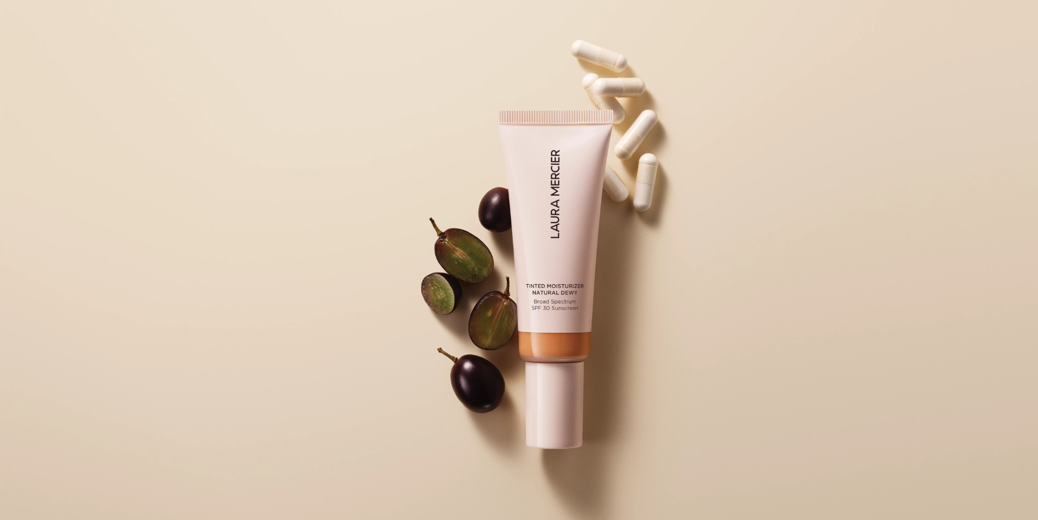 Lifestyle image of Laura Mercier Tinted Moisturizer Natural Dewy