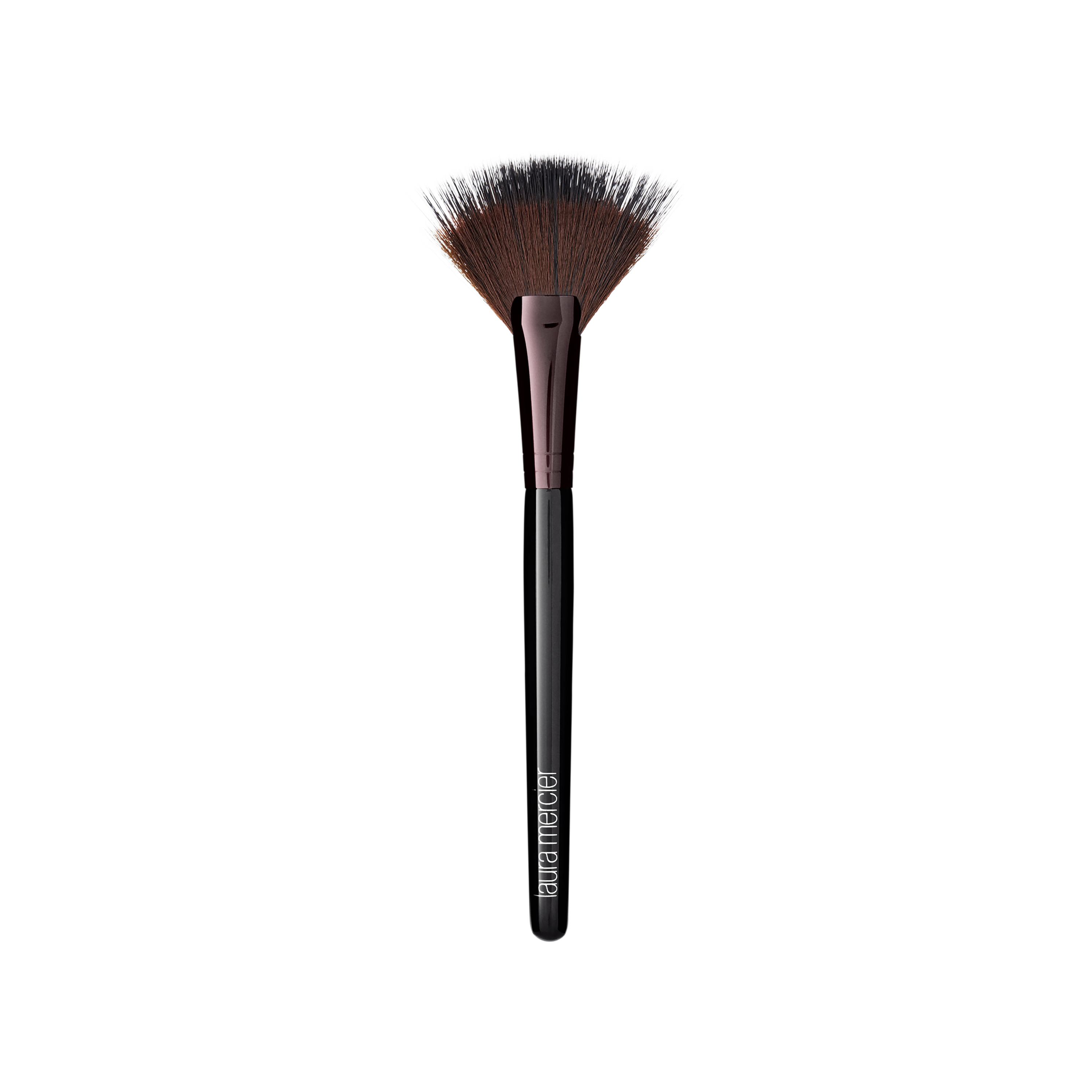 fan makeup brush